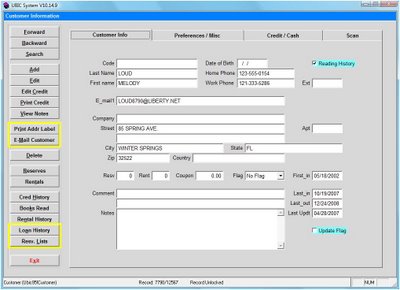 Customer Improvements